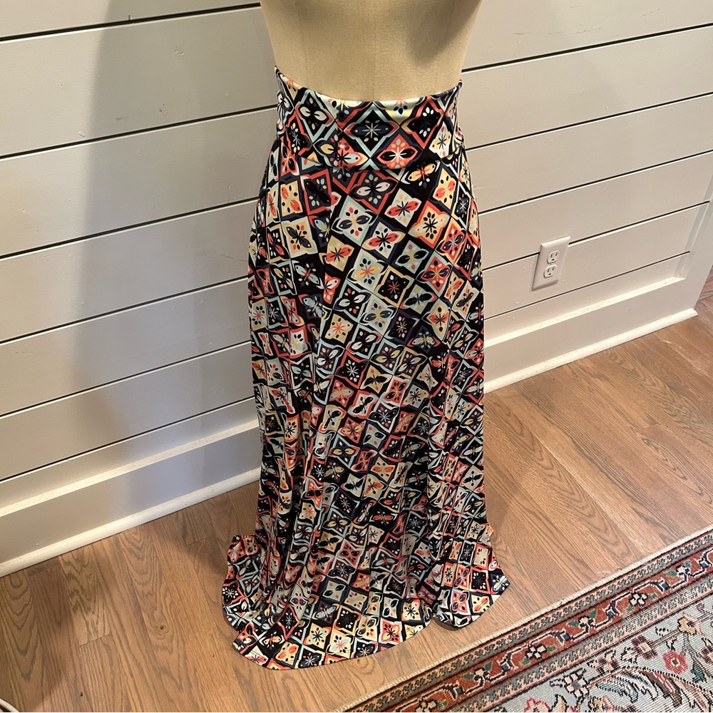 LuLaRoe Multi-Color Maxi A-Line Skirt - XL